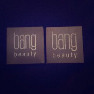 Bang chocolate eye gel and band smokey eye shadows